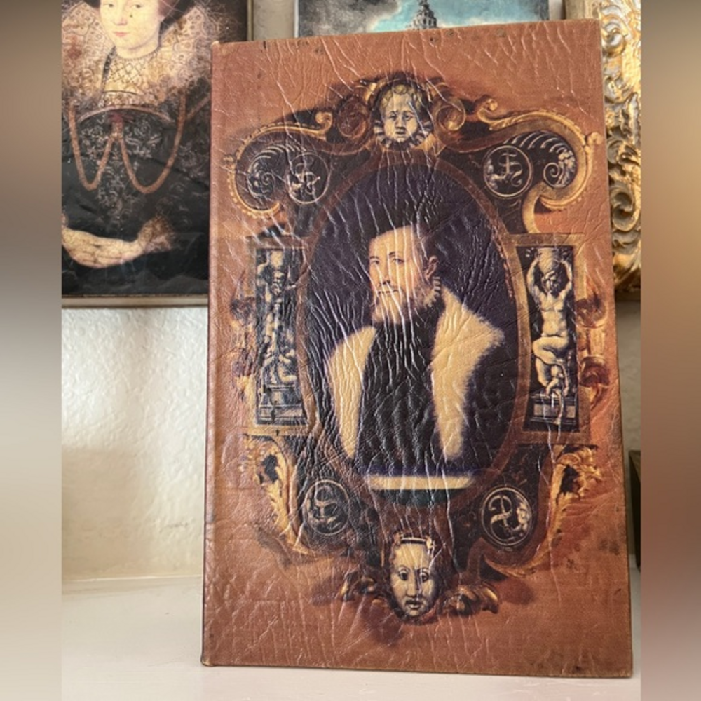 Anne de Montmorency Leather Faux Book‎ Box Rare